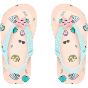 2020 Animal Toddler Girls Doodle Flip Flops / Sandals FM0SS806 - Apricot Blush Pink